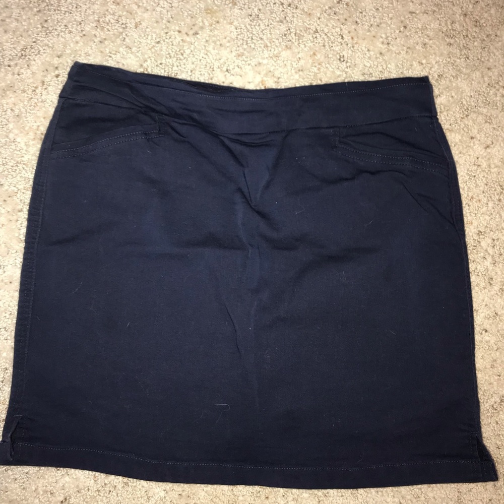 Blue skort